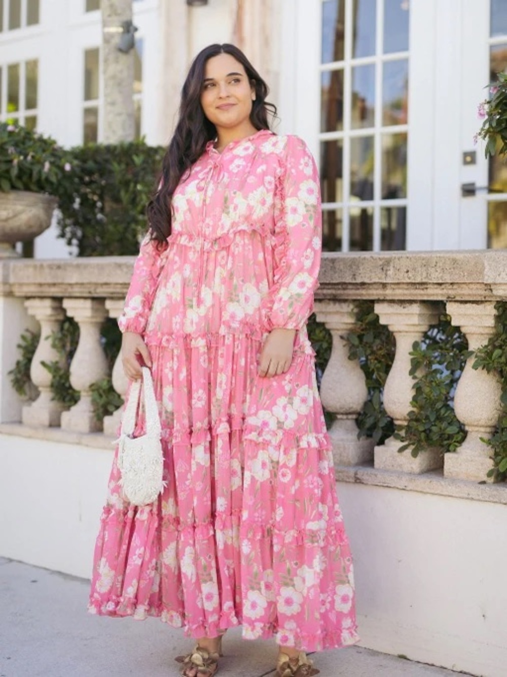 Dainty jewells LA VIE EN ROSE DRESS NWT LARGE - Picture 2 of 3